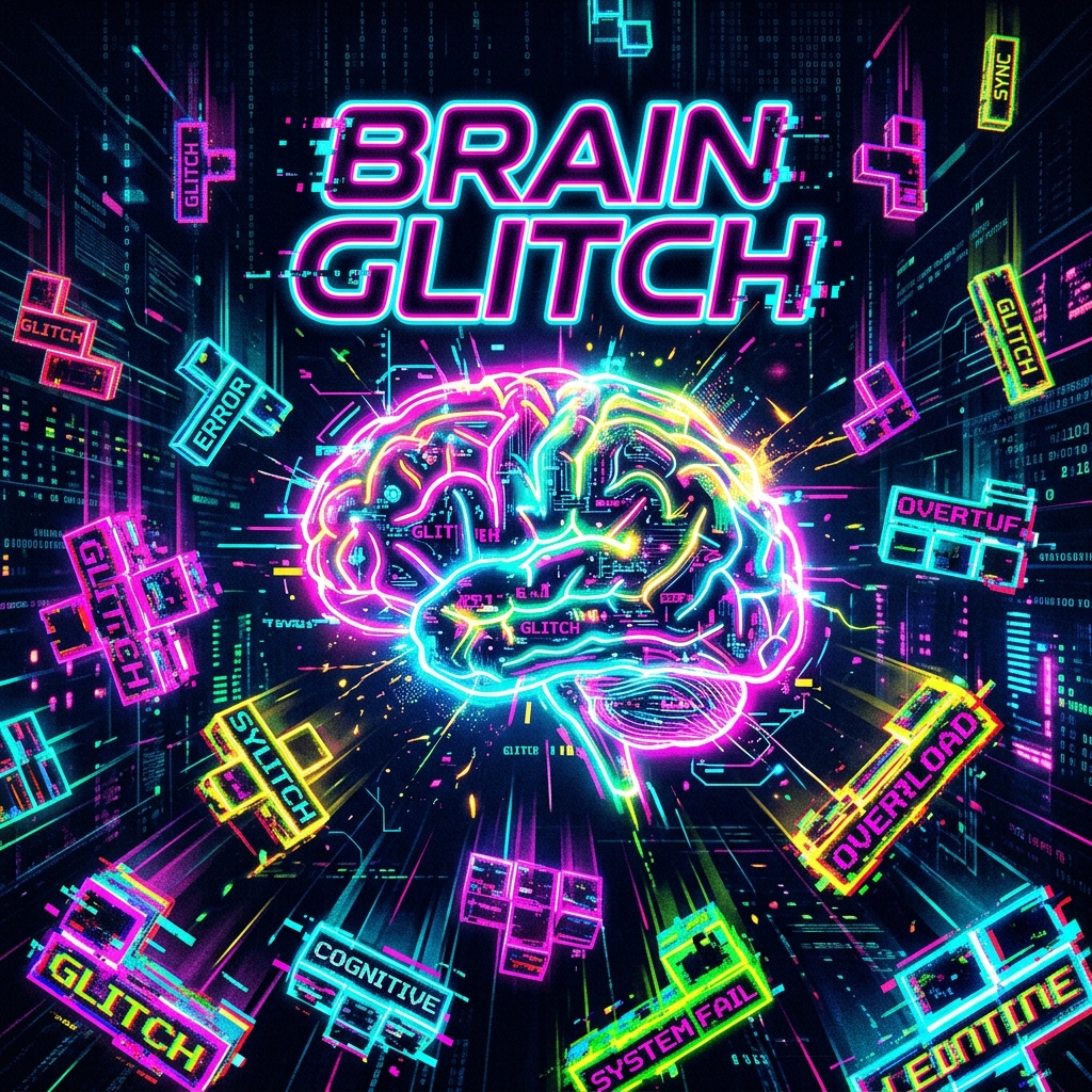Brain Glitch Logo